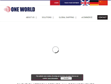 Tablet Screenshot of oneworldexpress.com